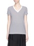 Main View - Click To Enlarge - T BY ALEXANDER WANG - Stripe V-neck T-shirt