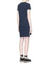 Back View - Click To Enlarge - T BY ALEXANDER WANG - Teardrop cutout jersey dress