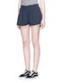 Front View - Click To Enlarge - T BY ALEXANDER WANG - Rolled cuff sweat shorts