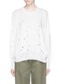 Main View - Click To Enlarge - T BY ALEXANDER WANG - Distressed sweater