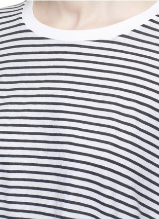 Detail View - Click To Enlarge - T BY ALEXANDER WANG - Stripe long sleeve T-shirt