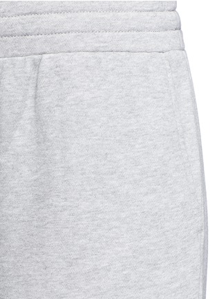 Detail View - Click To Enlarge - T BY ALEXANDER WANG - Roll cuff wide leg sweatpants