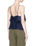 Back View - Click To Enlarge - T BY ALEXANDER WANG - Front overlay silk satin camisole