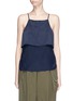 Main View - Click To Enlarge - T BY ALEXANDER WANG - Front overlay silk satin camisole