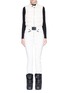 Main View - Click To Enlarge - MONCLER - Twill pants quilted down puffer jumpsuit