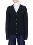 Main View - Click To Enlarge - ACNE STUDIOS - 'Neve Face' oversized wool cardigan