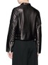 Back View - Click To Enlarge - ACNE STUDIOS - 'Locke' cow leather cropped biker jacket