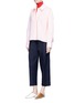 Figure View - Click To Enlarge - ACNE STUDIOS - 'Britta' oversized cotton poplin shirt