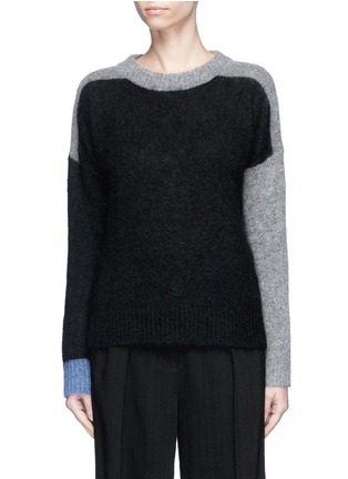 Main View - Click To Enlarge - ACNE STUDIOS - 'Rafa' colourblock brushed sweater