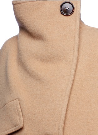 Detail View - Click To Enlarge - ACNE STUDIOS - 'Chessa' turtleneck melton jacket
