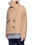 Front View - Click To Enlarge - ACNE STUDIOS - 'Chessa' turtleneck melton jacket