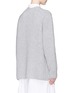 Back View - Click To Enlarge - ACNE STUDIOS - 'Donya L' oversized wool rib knit cardigan