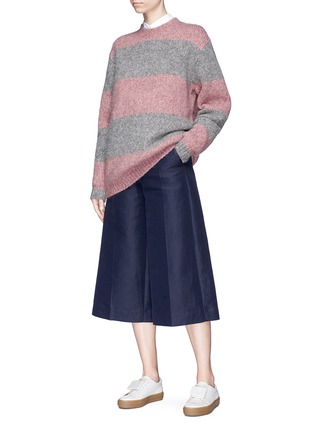 Figure View - Click To Enlarge - ACNE STUDIOS - 'Albah' alpaca blend stripe sweater