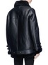 Back View - Click To Enlarge - ACNE STUDIOS - 'Velocite' oversized lambskin leather biker jacket