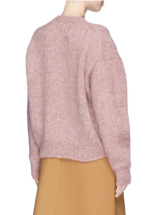 Back View - Click To Enlarge - ACNE STUDIOS - 'Shira' alpaca blend oversized sweater