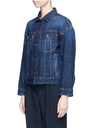 Front View - Click To Enlarge - ACNE STUDIOS - 'Lamp' denim jacket