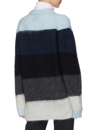 Back View - Click To Enlarge - ACNE STUDIOS - 'Albah' colourblock oversized sweater