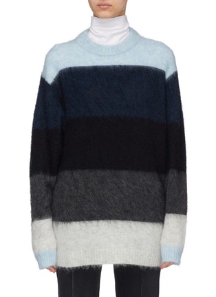 Main View - Click To Enlarge - ACNE STUDIOS - 'Albah' colourblock oversized sweater