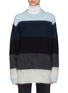 Main View - Click To Enlarge - ACNE STUDIOS - 'Albah' colourblock oversized sweater