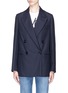 Main View - Click To Enlarge - ACNE STUDIOS - 'Jara' pinstripe double breasted blazer