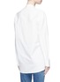 Back View - Click To Enlarge - ACNE STUDIOS - 'Basia' darted poplin shirt