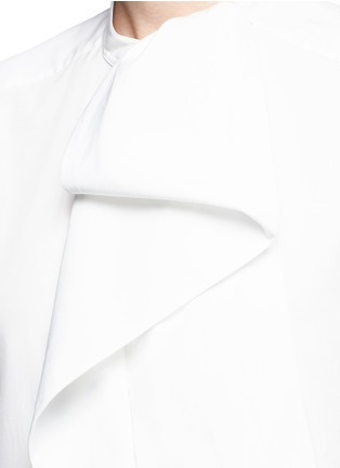 Detail View - Click To Enlarge - ACNE STUDIOS - 'Bianca' neck tie poplin shirt
