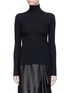 Main View - Click To Enlarge - ACNE STUDIOS - 'Corina' Merino wool blend rib knit turtleneck sweater