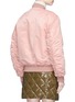 Back View - Click To Enlarge - ACNE STUDIOS - 'Clea' satin bomber jacket