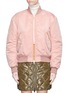 Main View - Click To Enlarge - ACNE STUDIOS - 'Clea' satin bomber jacket