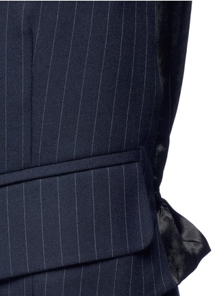 Detail View - Click To Enlarge - ACNE STUDIOS - 'Jelena' pinstripe wool suiting gilet