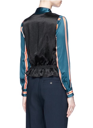 Back View - Click To Enlarge - ACNE STUDIOS - 'Jelena' pinstripe wool suiting gilet