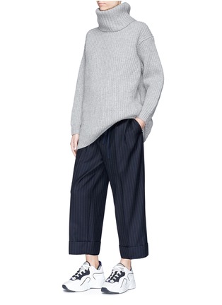 Figure View - Click To Enlarge - ACNE STUDIOS - 'Disa' oversized rib knit sweater