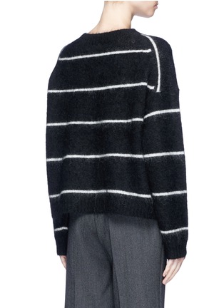 Back View - Click To Enlarge - ACNE STUDIOS - 'Rhira' oversized stripe sweater