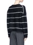 Back View - Click To Enlarge - ACNE STUDIOS - 'Rhira' oversized stripe sweater