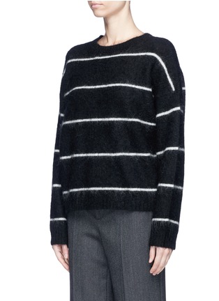 Front View - Click To Enlarge - ACNE STUDIOS - 'Rhira' oversized stripe sweater