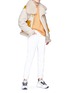 Figure View - Click To Enlarge - ACNE STUDIOS - 'Lore' colourblock lambskin shearling jacket