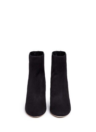 Front View - Click To Enlarge - JIMMY CHOO - 'Duke 85' suede ankle boots