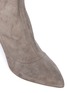 Detail View - Click To Enlarge - JIMMY CHOO - 'Louella' suede ankle sock boots