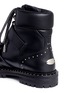 Detail View - Click To Enlarge - JIMMY CHOO - 'Breeze Flat' stud leather biker boots