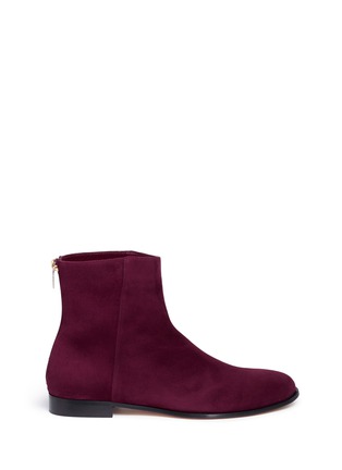 Main View - Click To Enlarge - JIMMY CHOO - 'Duke' suede ankle boots