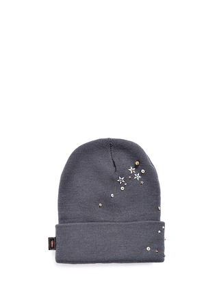 Figure View - Click To Enlarge - PIERS ATKINSON - Star sequin embellished beanie
