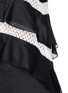 Detail View - Click To Enlarge - KISUII - 'Noia' braid trim off-shoulder dress