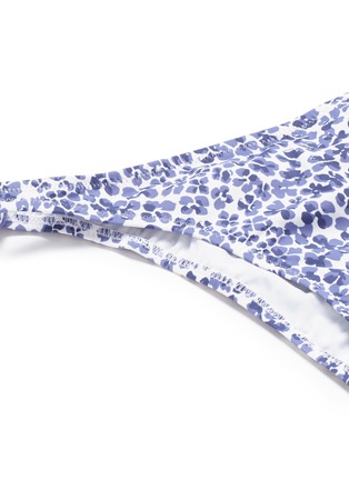 Detail View - Click To Enlarge - KISUII - Floral print tie side bikini bottoms