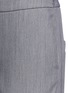 Detail View - Click To Enlarge - MUVEIL - Cropped bell cuff suiting pants