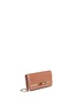 Detail View - Click To Enlarge - JIMMY CHOO - 'Lydia' metal bow velvet crossbody clutch