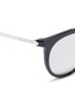 Detail View - Click To Enlarge - MICHAEL KORS - 'Ila' double bridge round mirror sunglasses