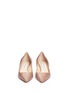 Front View - Click To Enlarge - JIMMY CHOO - 'Romy 40' kid leather pumps