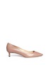 Main View - Click To Enlarge - JIMMY CHOO - 'Romy 40' kid leather pumps
