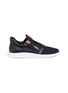Main View - Click To Enlarge - 73426 - 'Runner' suede panel leather skate slip-ons