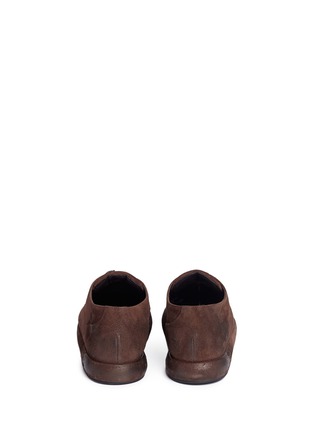 Back View - Click To Enlarge - MARSÈLL - 'Steppa' brogue leather Derbies